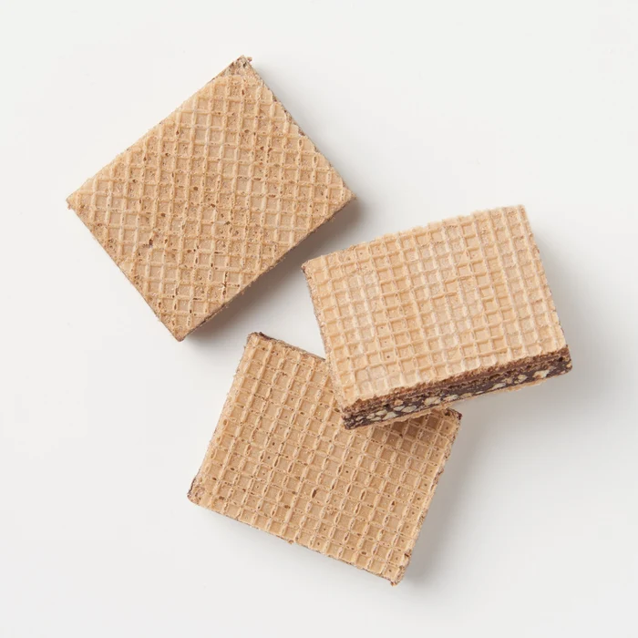 Double Chocolate Cream Wafers with Peanuts