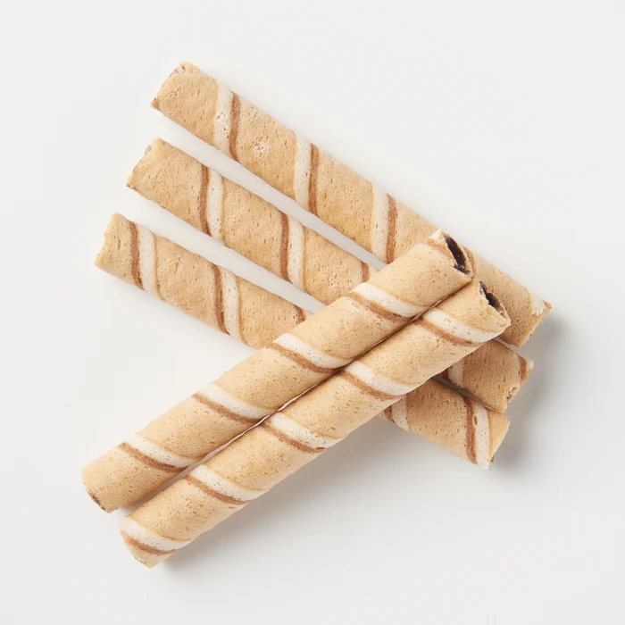 Chocolate Creme Wafer Rolls